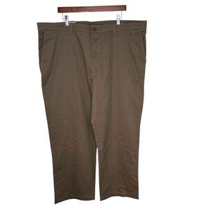 New Cherokee Men’s Brown Causal Pants Size 44x30 BNWT Ultimate Khaki